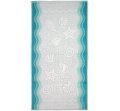 Ręcznik Flora Ocean - Turkusowy - 40x60 cm - Everday Collection - Greno   turkus